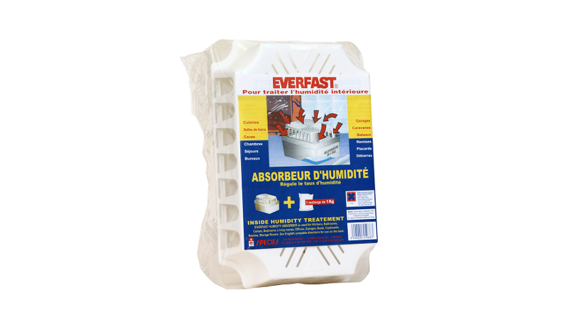 Appareil destiné à réguler le taux d'humidité intérieur de toutes pièces  habitables - Everfast